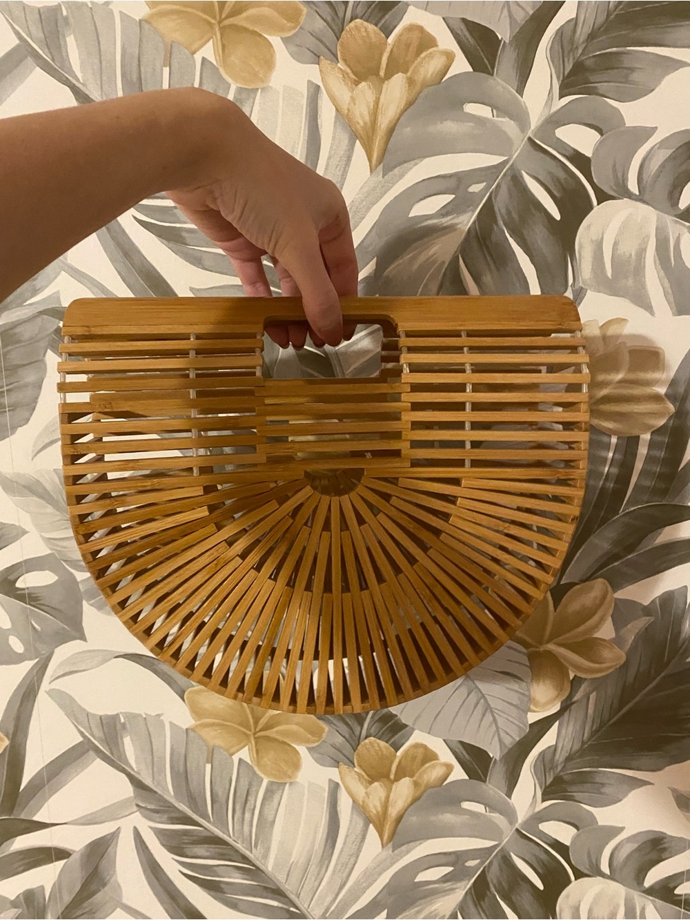 Bamboo handbag